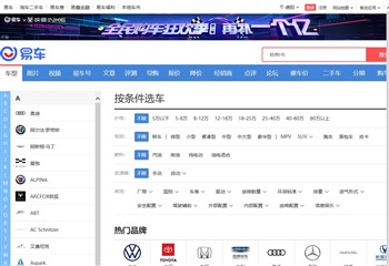 易车网车型大全频道