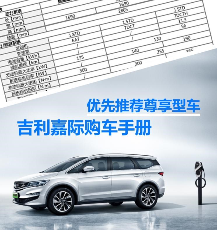  吉利汽车,嘉际PHEV,嘉际