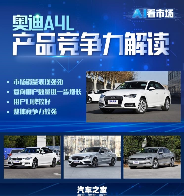  奥迪,奥迪A4L,宝马,宝马3系,奔驰,奔驰C级,大众,迈腾