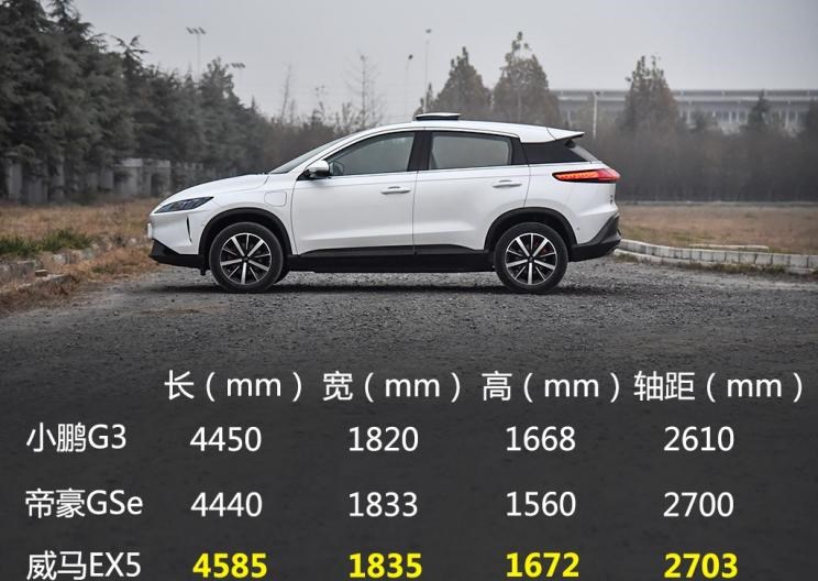  吉利汽车,帝豪,威马汽车,威马EX5,现代,悦动
