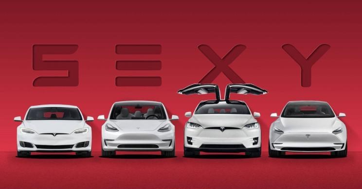  特斯拉,Model Y,Model 3,Model X,Model S