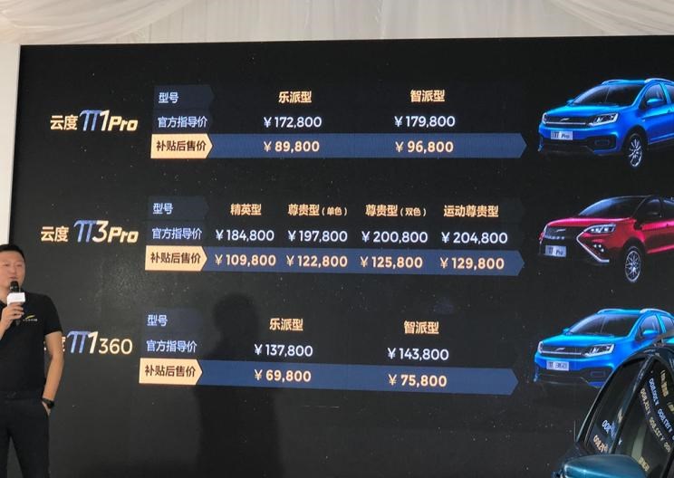  云度,云度π1,长安,长安CS15,比亚迪,元新能源
