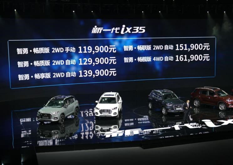  现代,现代ix35,荣威,荣威RX5,日产,逍客,丰田,RAV4荣放