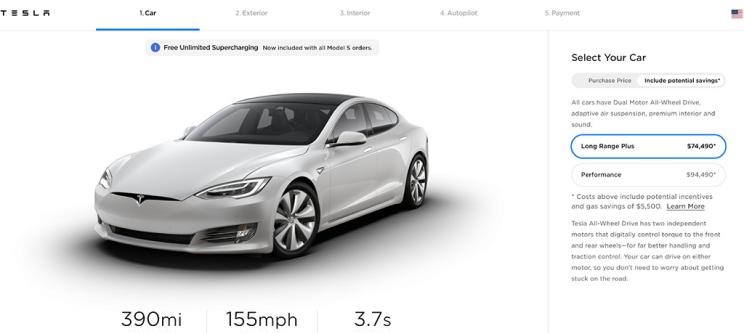  特斯拉,Model X,Model S