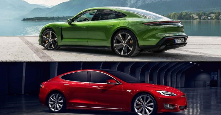  保时捷,Taycan,特斯拉,Model S