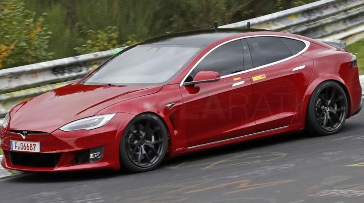  保时捷,Taycan,特斯拉,Model S